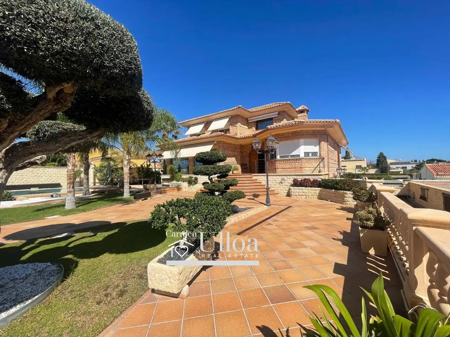 Garden of Houses for sale in San Vicente del Raspeig / Sant Vicent del Raspeig  with Air Conditioner, Heating and Private garden