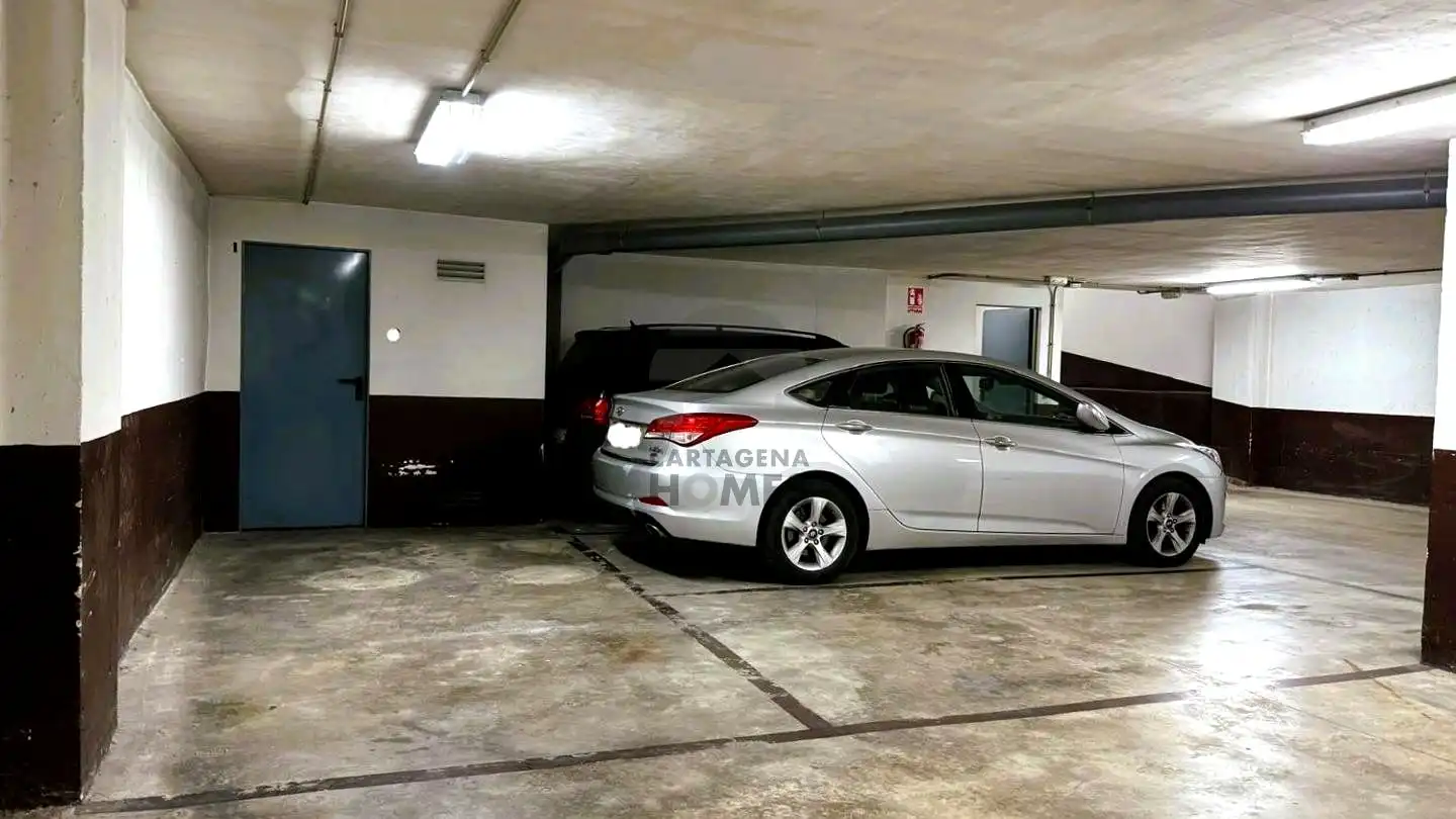 Parking of Flat for sale in Cartagena  with Air Conditioner, Parquet flooring and Storage room