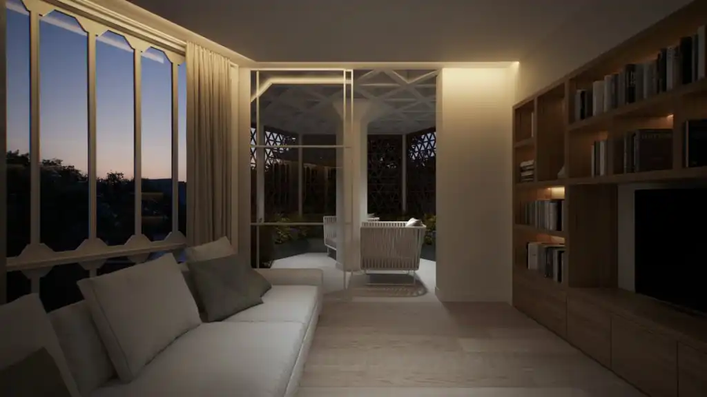 Schlafzimmer von Wohnungen zum Verkauf in Barcelona mit Klimaanlage, Heizung und Parkett