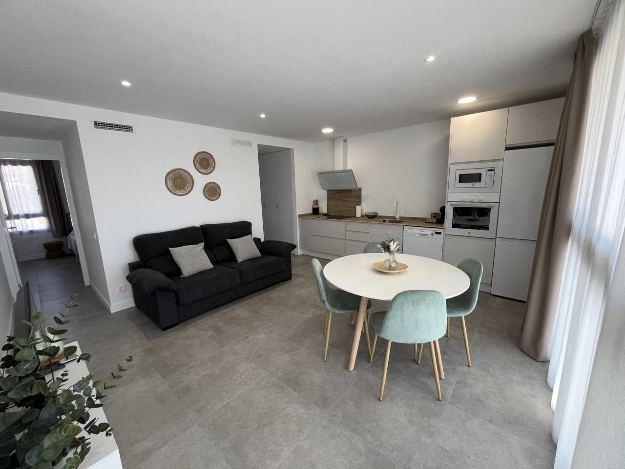 Sala de estar de Piso de alquiler en Alcañiz con Aire acondicionado, Calefacción y Parquet