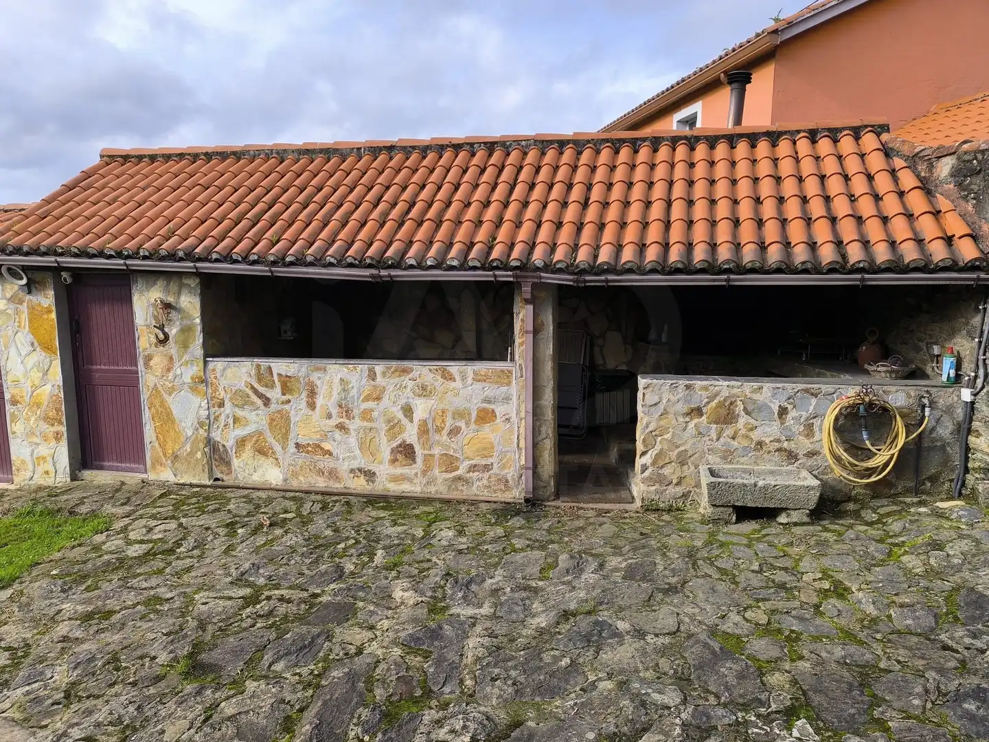 Vista exterior de Casa o chalet en venta en Cerdido con Calefacción, Terraza y Piscina