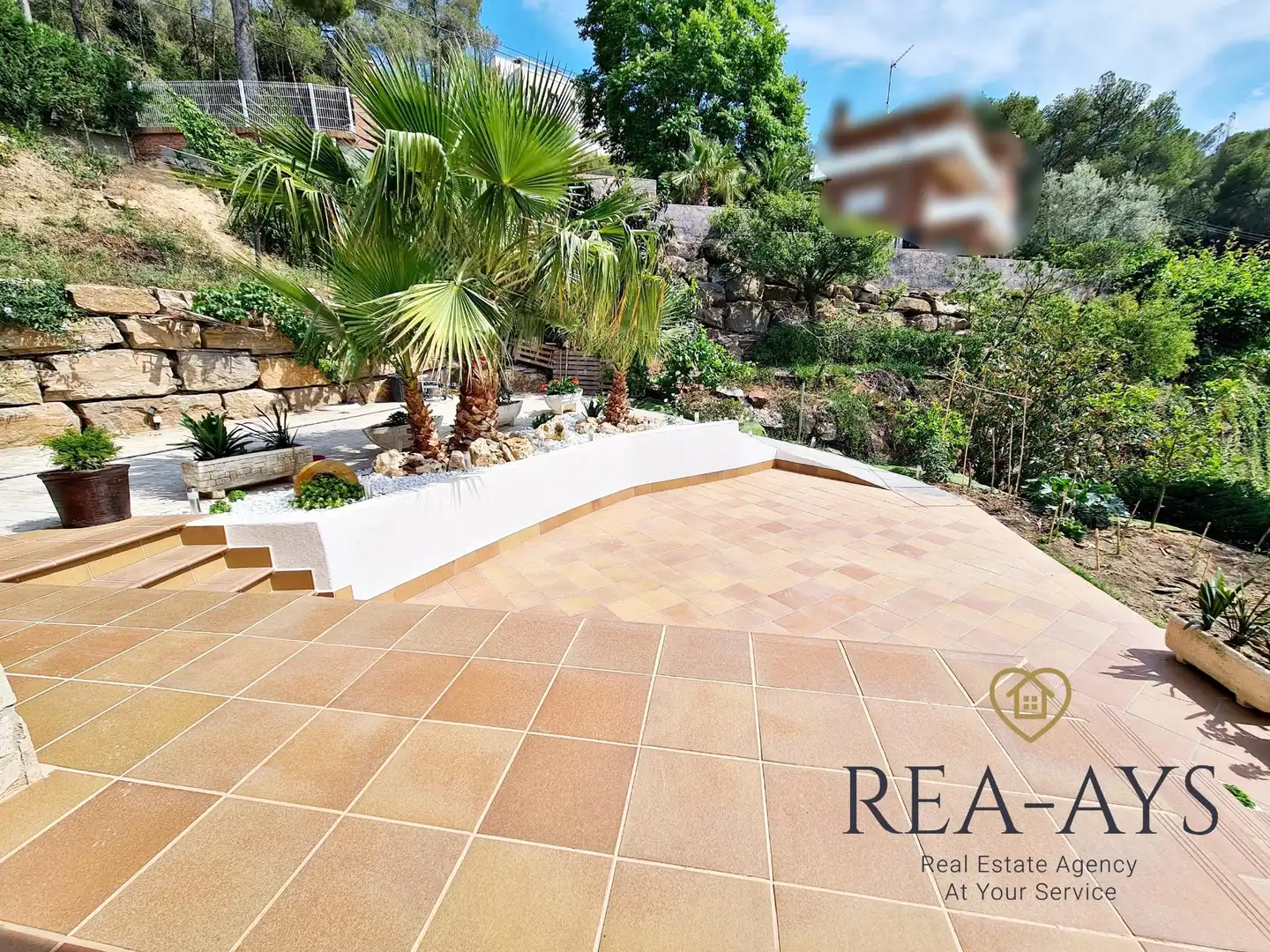 Terraza de Casa o chalet en venta en Cervelló con Aire acondicionado, Calefacción y Jardín privado