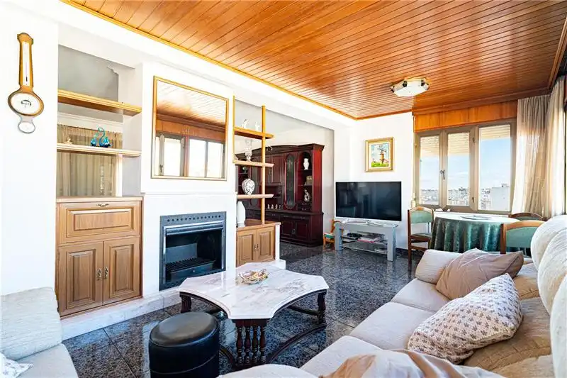 Sala d'estar de Àtic en venda en  Palma de Mallorca amb Calefacció i Terrassa