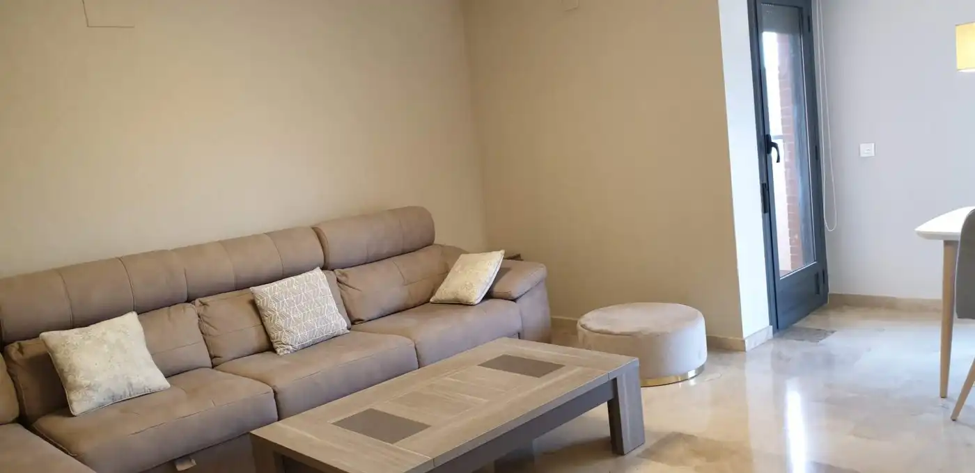 Living room of Flat for rent in Alicante / Alacant  with Air Conditioner, Terrace and Furnished