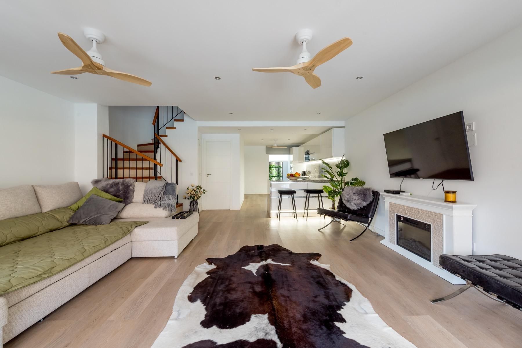 Living room of Single-family semi-detached to rent in Alicante / Alacant  with Private garden, Terrace and Balcony