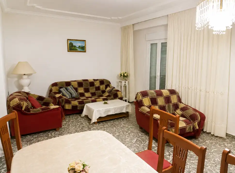 Sala d'estar de Àtic en venda en Oliva amb Terrassa, Moblat i Balcó