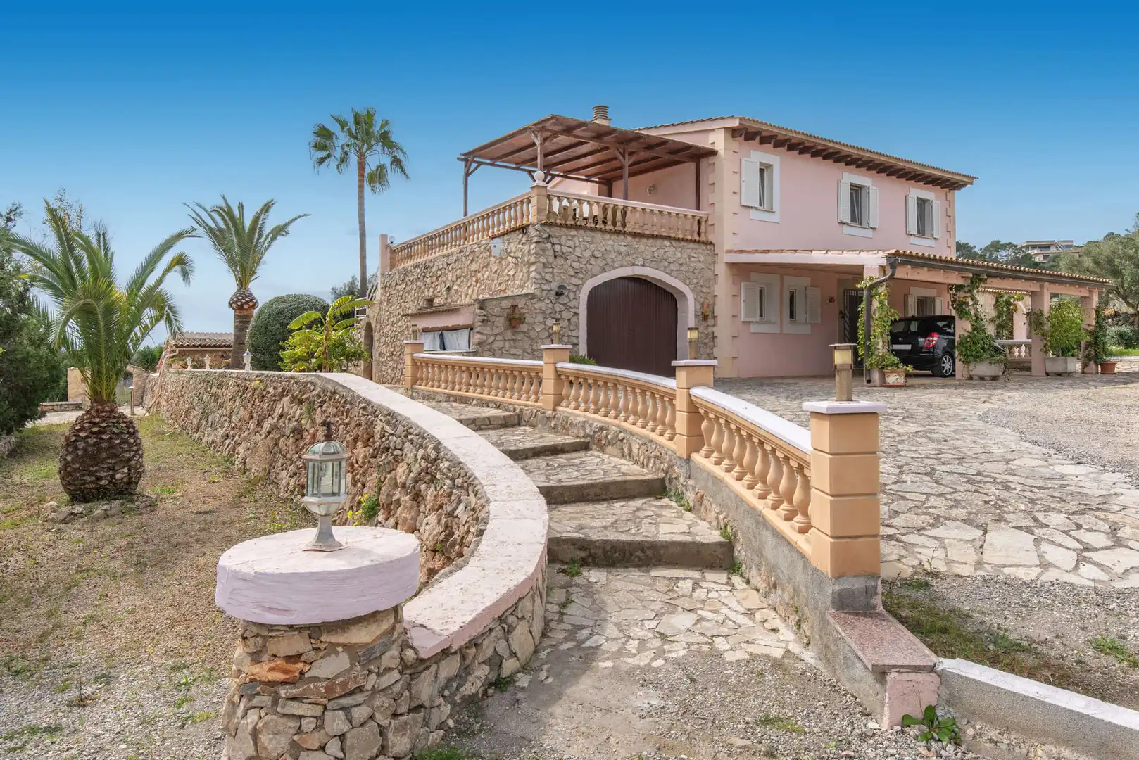 Außenansicht von Country house zum Verkauf in Manacor mit Klimaanlage, Heizung und Terrasse