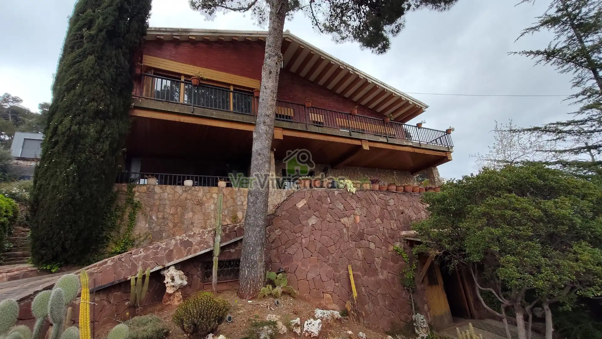 Vista exterior de Casa o chalet en venta en Matadepera con Calefacción, Jardín privado y Terraza