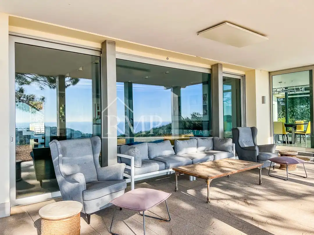 Terraza de Casa o chalet en venta en Arenys de Mar con Aire acondicionado, Calefacción y Jardín privado