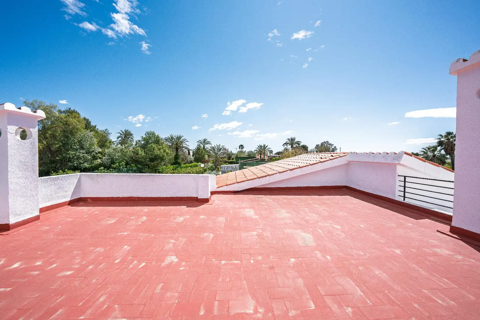 Terrassa de Casa o xalet en venda en Elche / Elx amb Jardí privat, Terrassa i Piscina