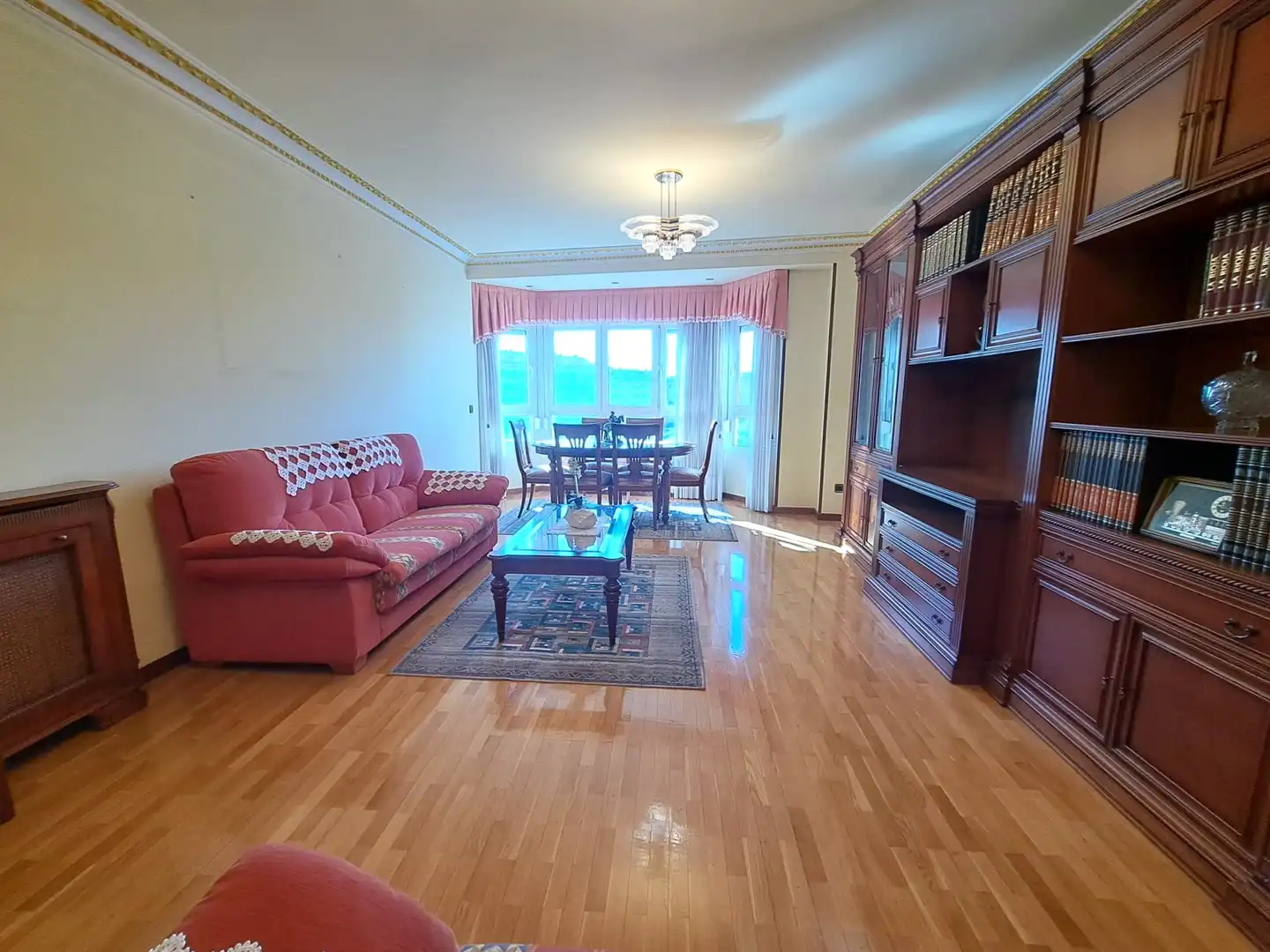 Living room of Flat for sale in Haro  with Heating, Storage room and Furnished