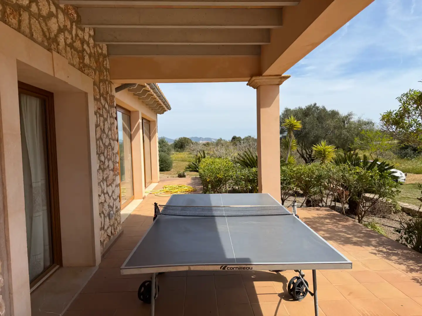 Terraza de Finca rústica de alquiler en Manacor con Aire acondicionado, Calefacción y Jardín privado