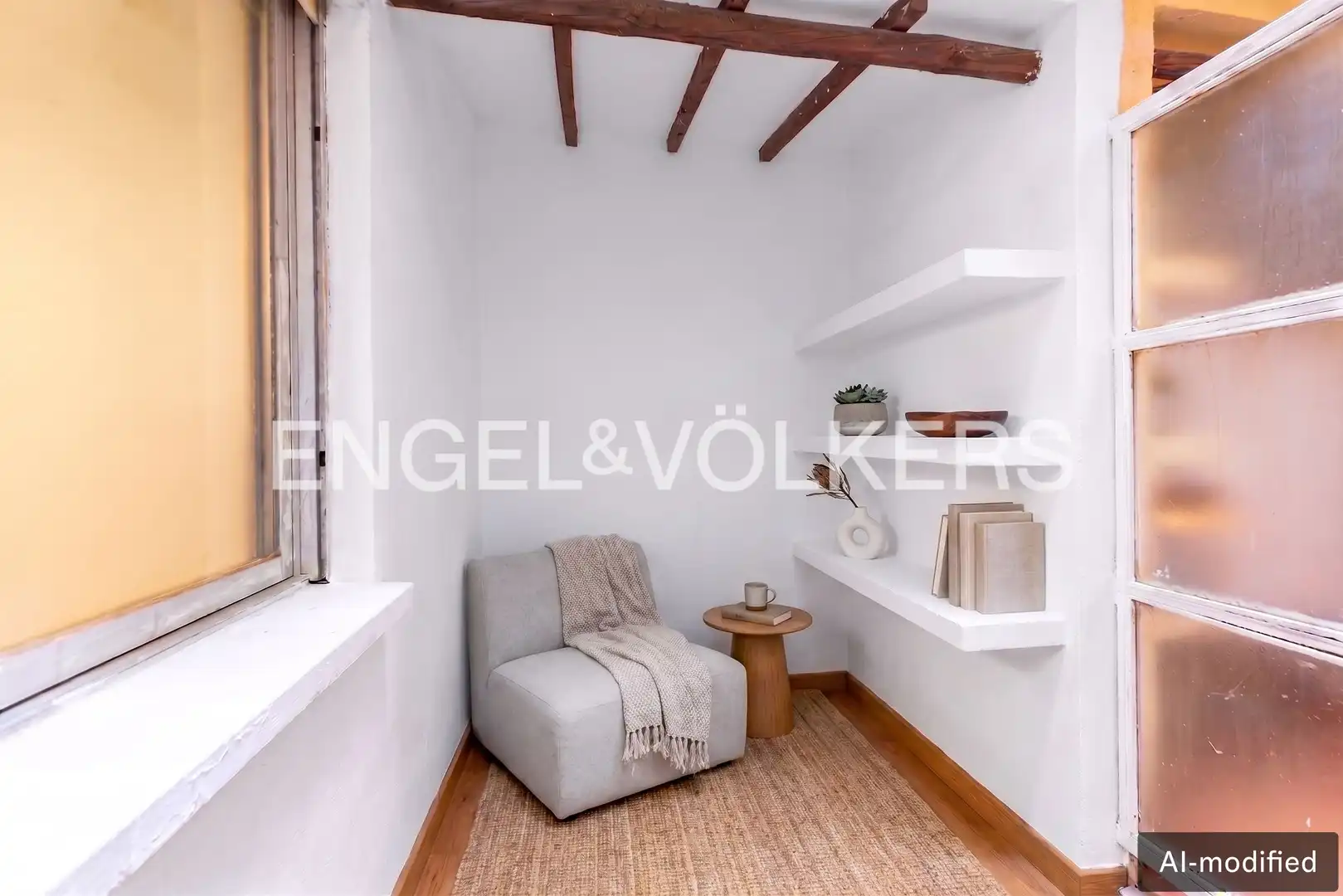 Schlafzimmer von Wohnung zum Verkauf in Madrid mit Heizung und Parkett