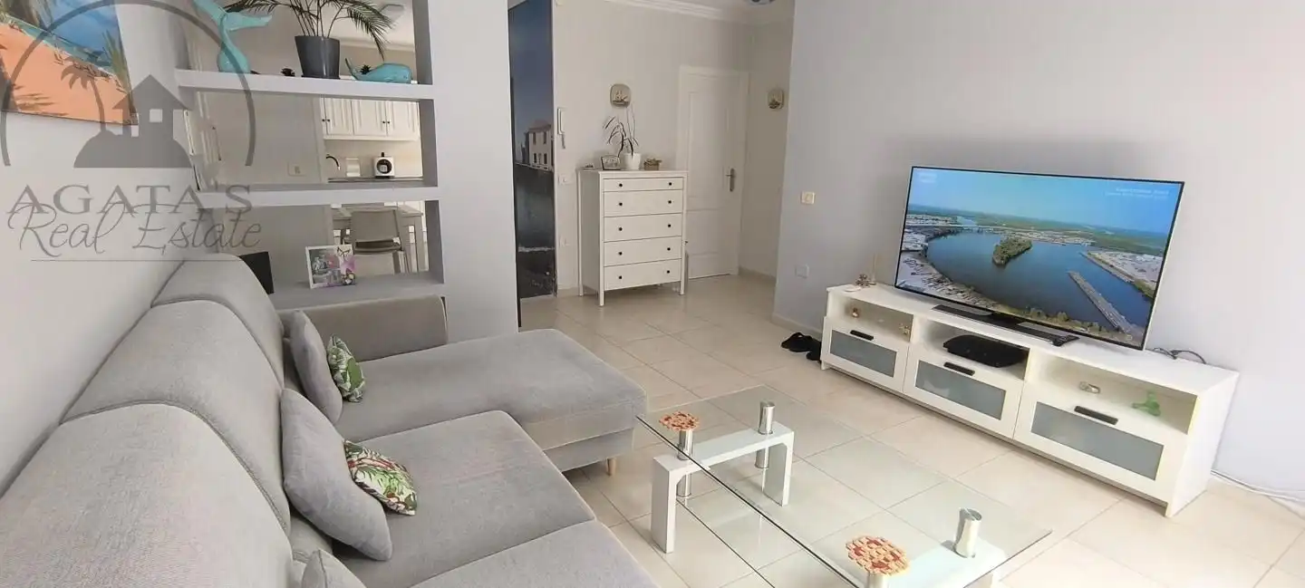 Sala de estar de Planta baja en venta en Los Realejos con Terraza y Amueblado