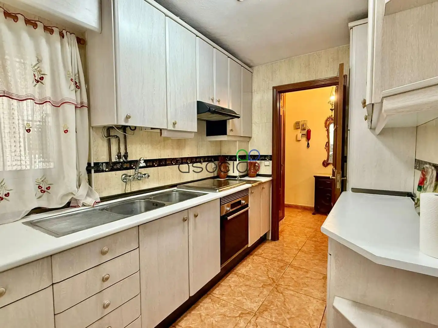 Kitchen of Flat for sale in Guadalajara  with Heating and Terrace