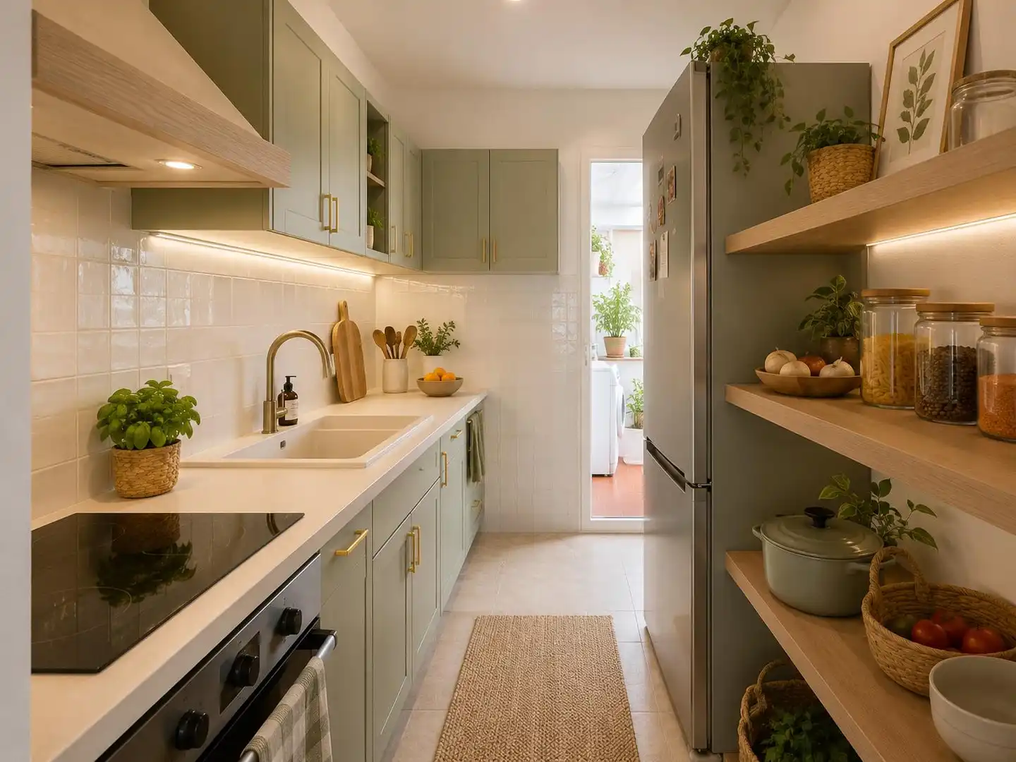 Kitchen of Flat for sale in Figueres  with Storage room and Balcony