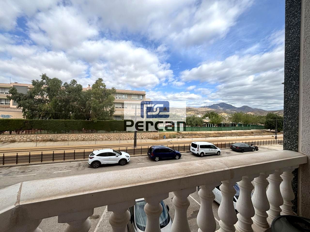 Exterior view of Flat for sale in El Campello  with Air Conditioner, Storage room and Balcony