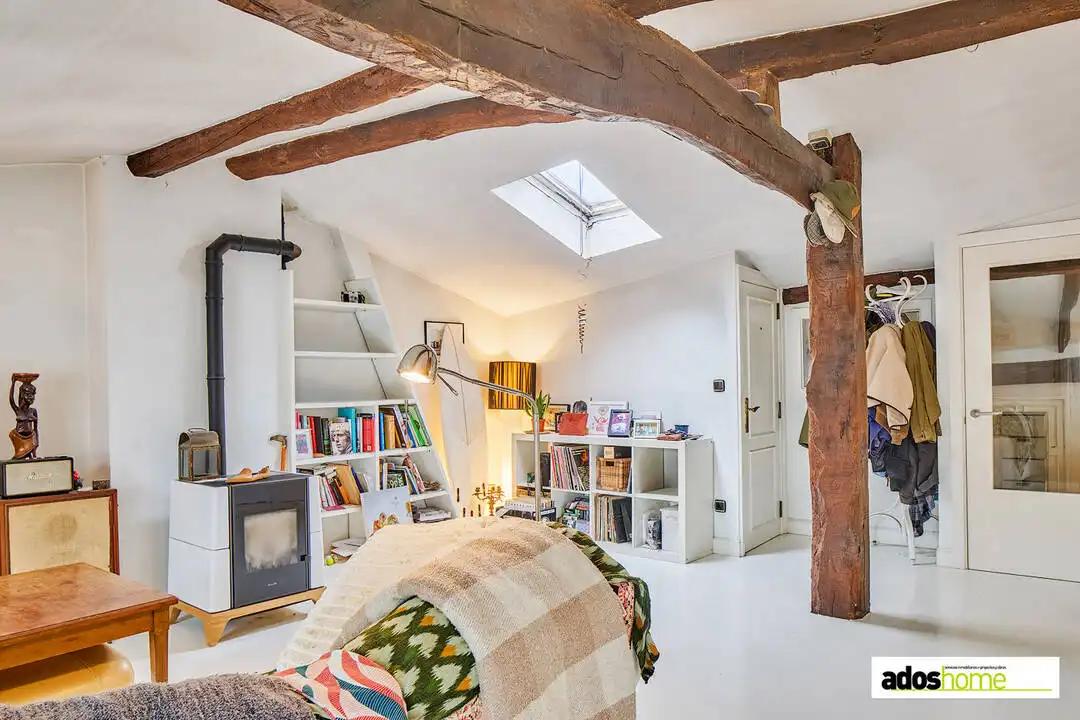 Sala de estar de Ático en venta en Zarautz con Calefacción