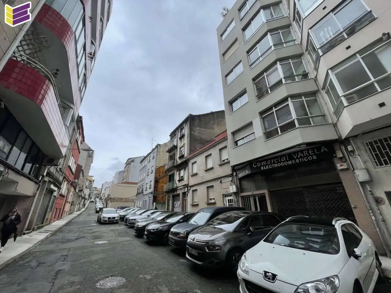Exterior view of Flat for sale in Vigo   with Heating, Parquet flooring and Terrace