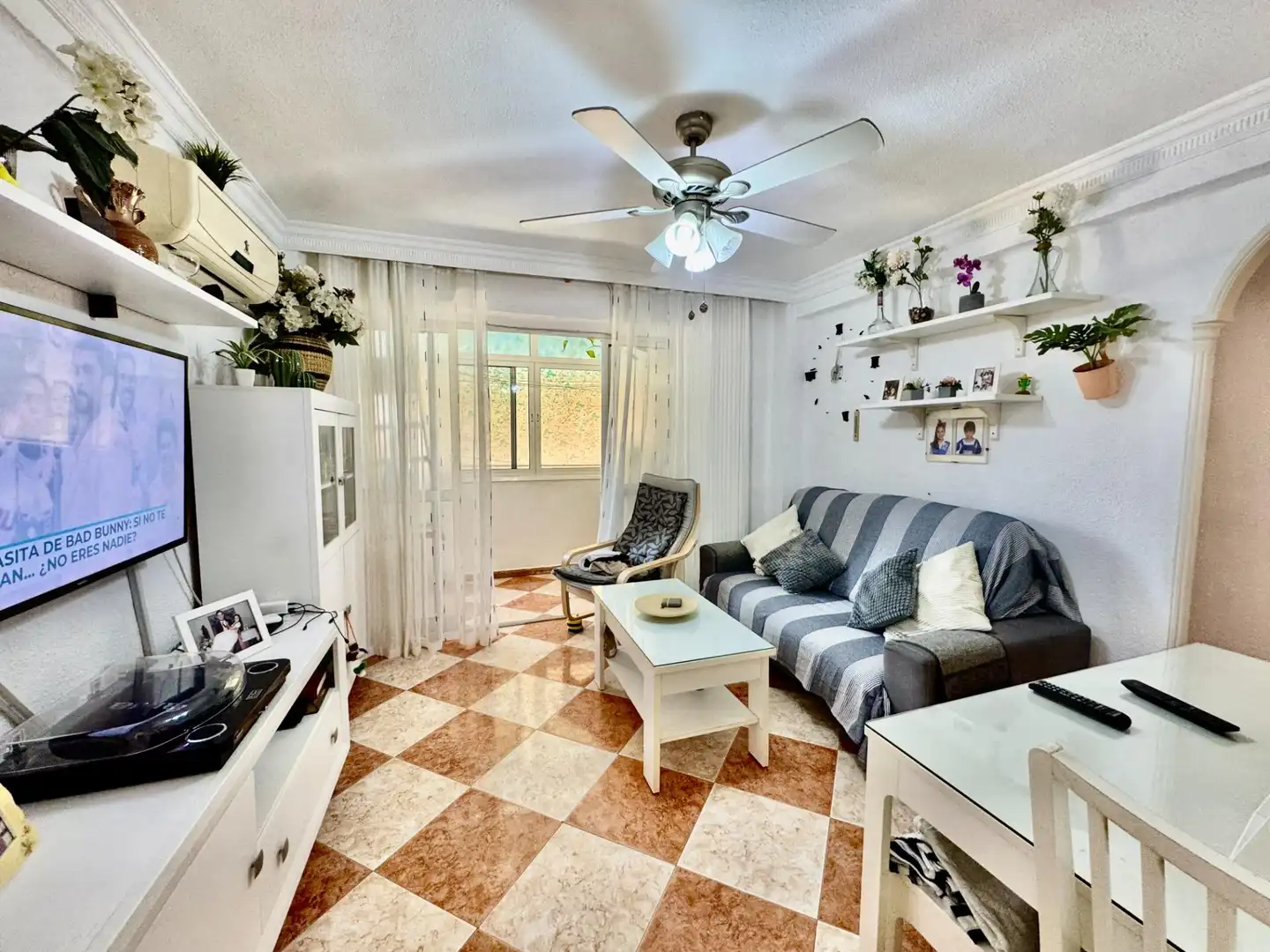 Living room of Flat for sale in Málaga  with Air Conditioner