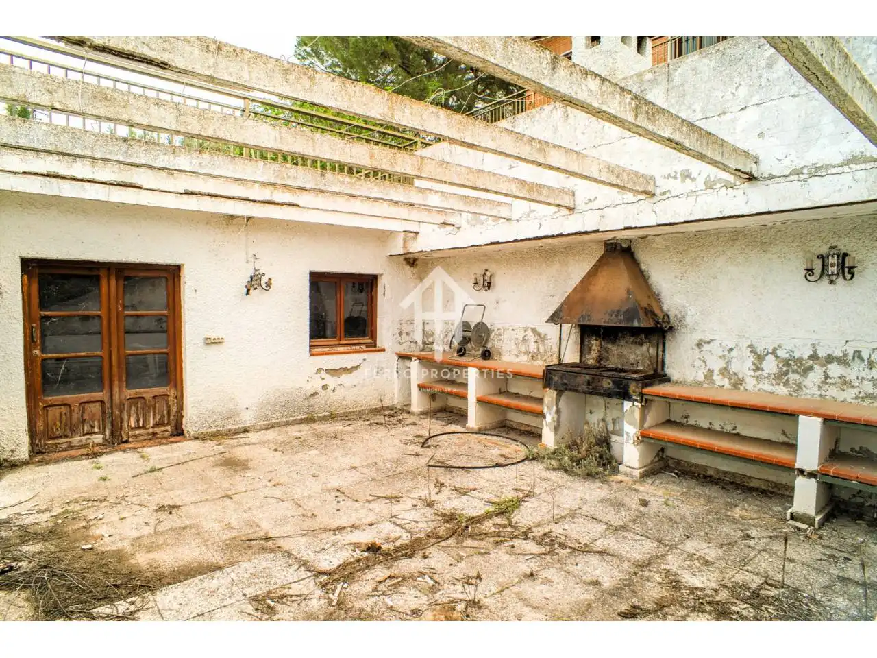 Terrassa de Finca rústica en venda en Loja amb Aire condicionat, Calefacció i Jardí privat
