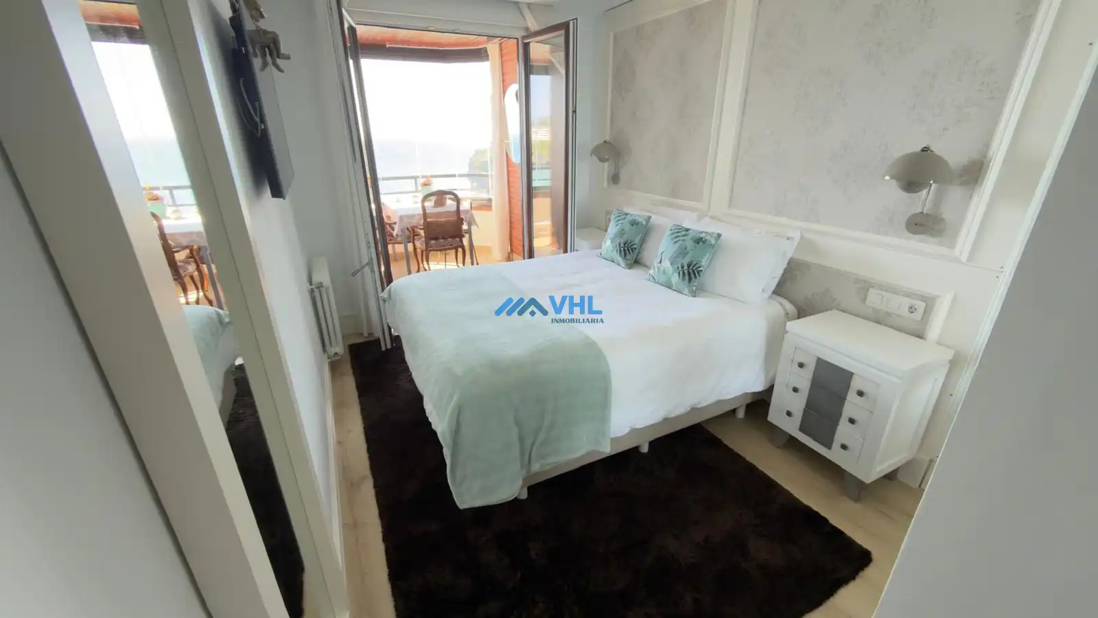 Schlafzimmer von Wohnung zum Verkauf in Castro-Urdiales mit Klimaanlage, Heizung und Terrasse