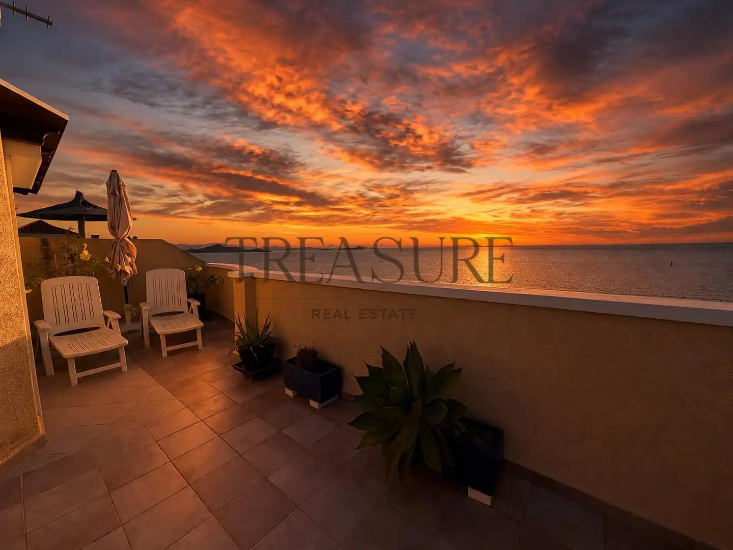 Terrace of Attic for sale in San Javier  with Air Conditioner, Terrace and Storage room