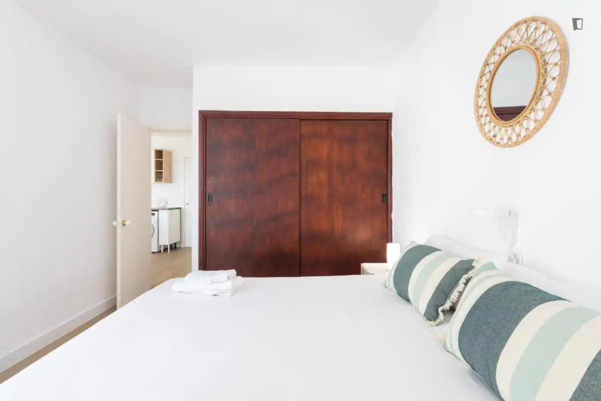 Dormitori de Apartament de lloguer en Candelaria amb Moblat, Forn i Rentadora