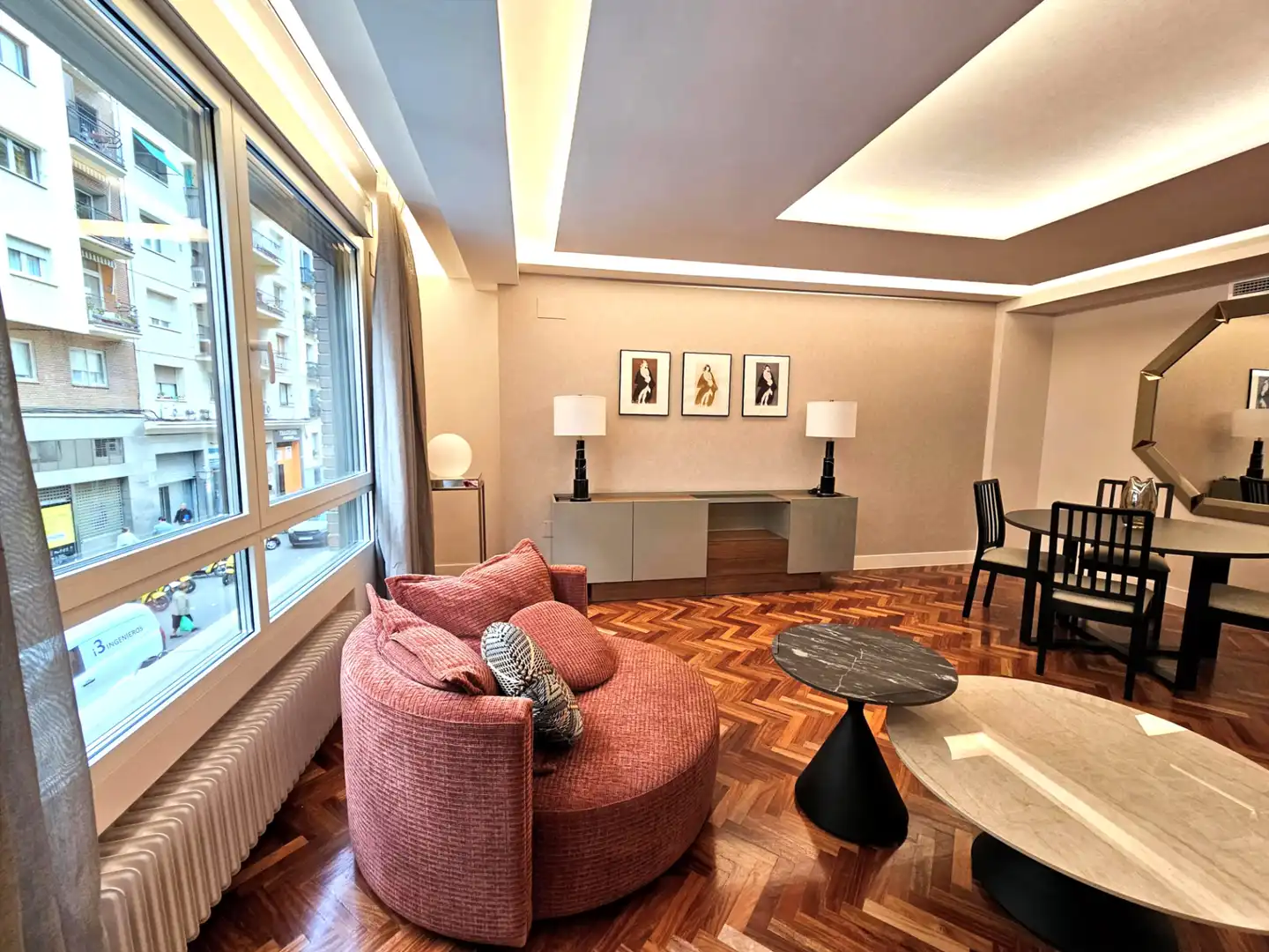 Sala de estar de Piso en venta en Madrid con Aire acondicionado, Calefacción y Parquet
