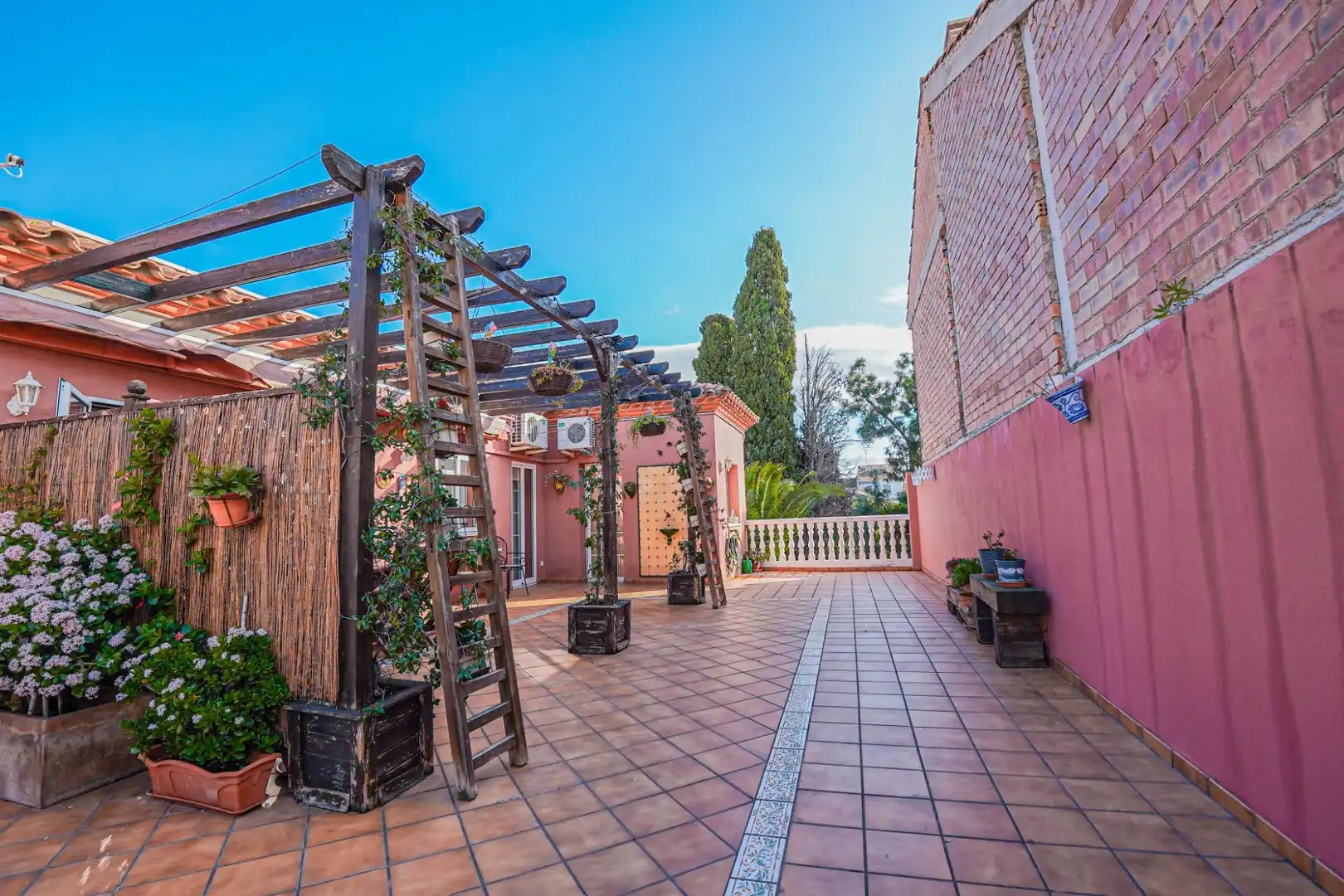 Terrace of Detached homes for sale in Vilallonga del Camp  with Air Conditioner, Heating and Private garden