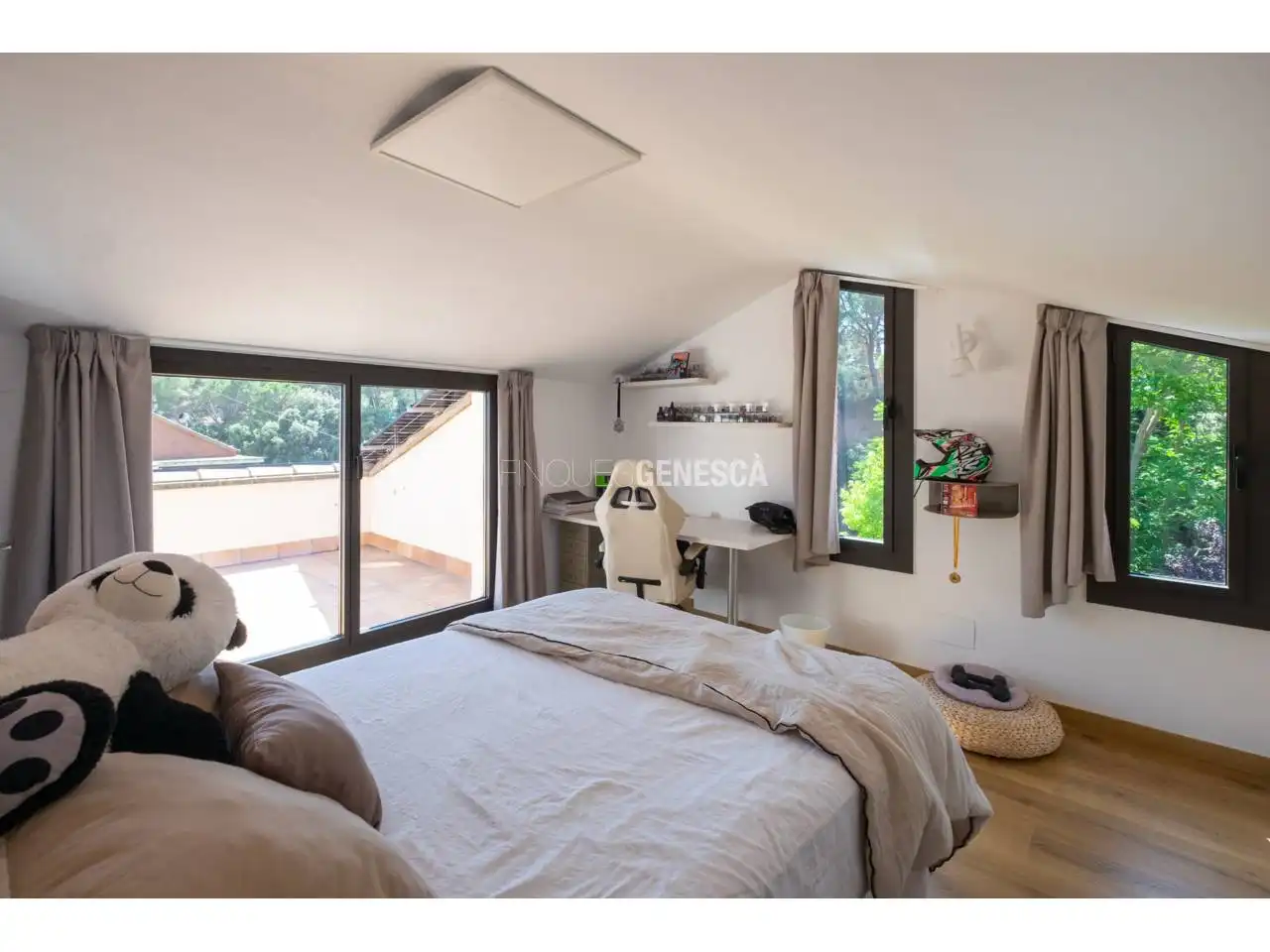 Habitación de Casa o chalet en venta en Matadepera con Aire acondicionado, Calefacción y Jardín privado
