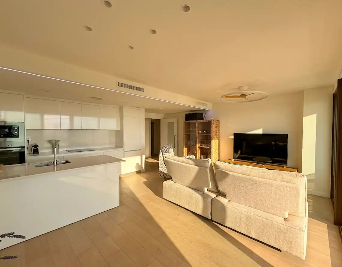 Living room of Flat for sale in Cartagena  with Air Conditioner, Heating and Terrace