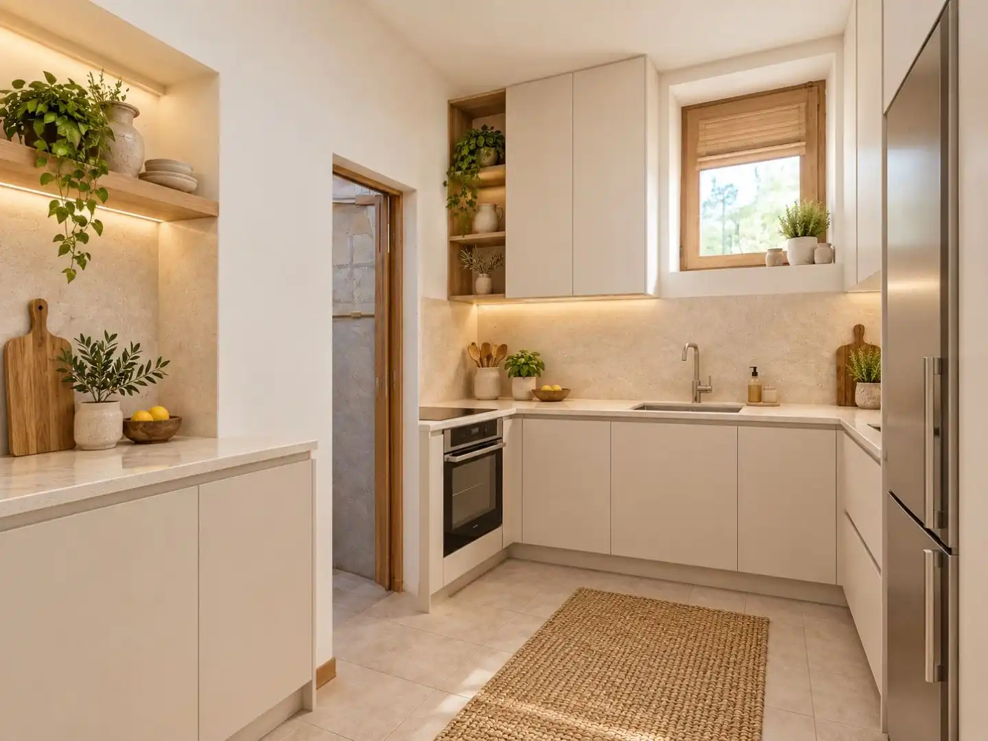 Cocina de Casa adosada en venta en Centro