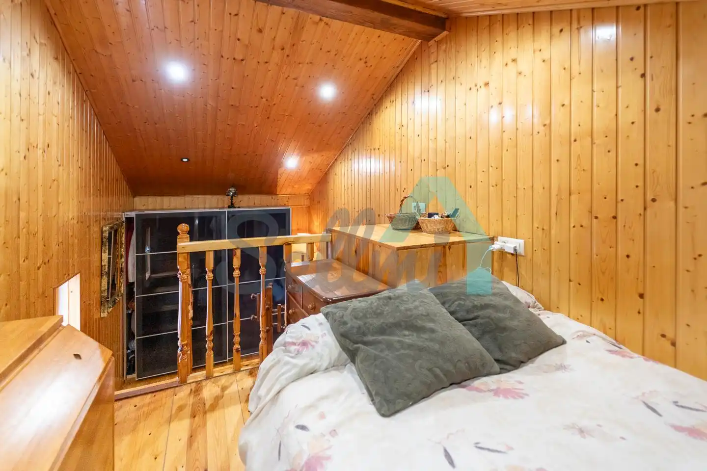 Schlafzimmer von Maisonette zum Verkauf in Valdés - Luarca mit Heizung und Parkett