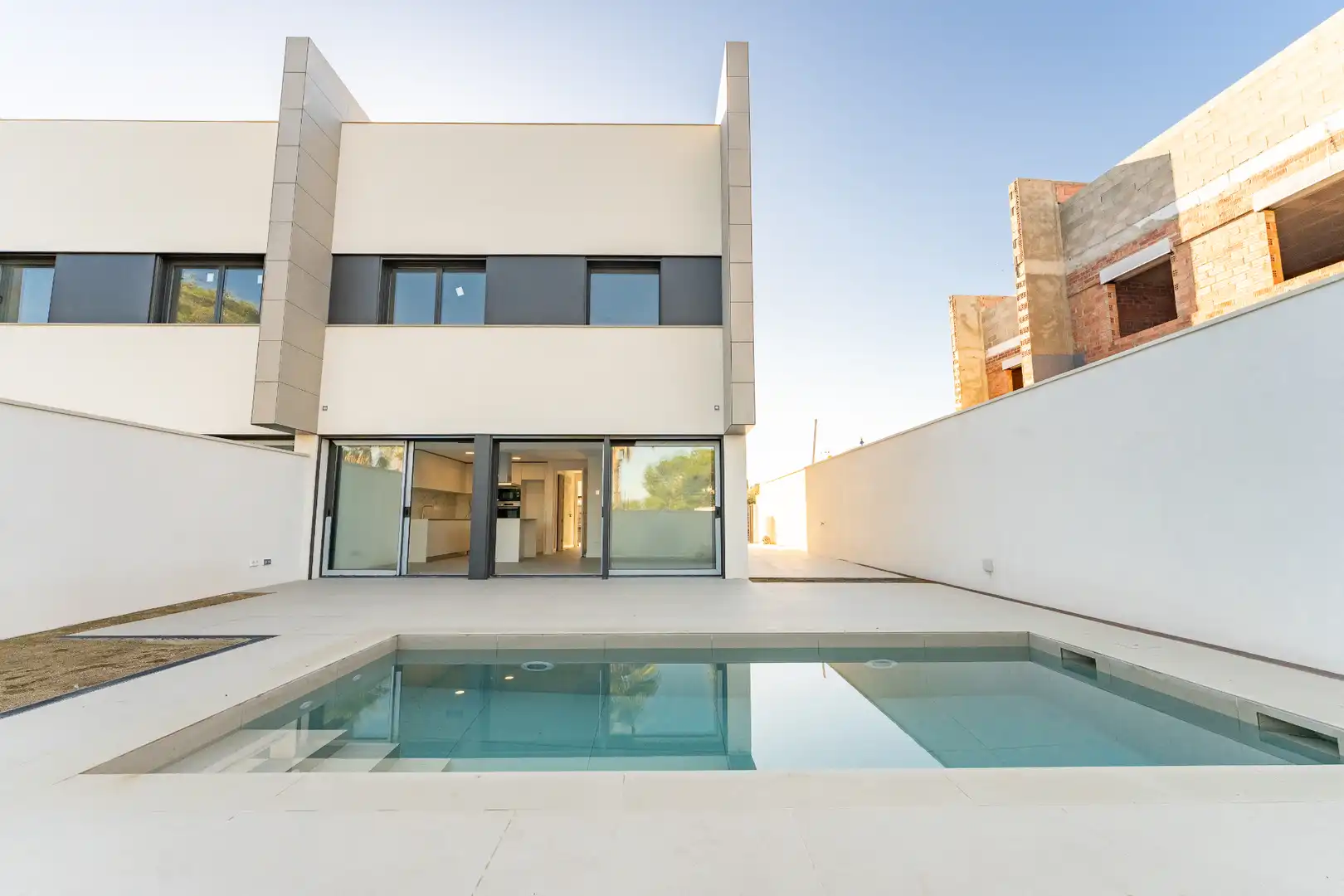 Piscina de Casa adosada en venta en Cambrils con Jardín privado, Piscina y Domótica