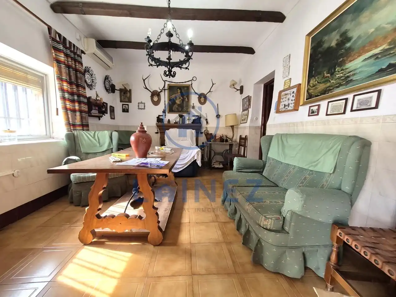 Sala de estar de Casa o chalet en venta en Belmez con Aire acondicionado, Calefacción y Jardín privado