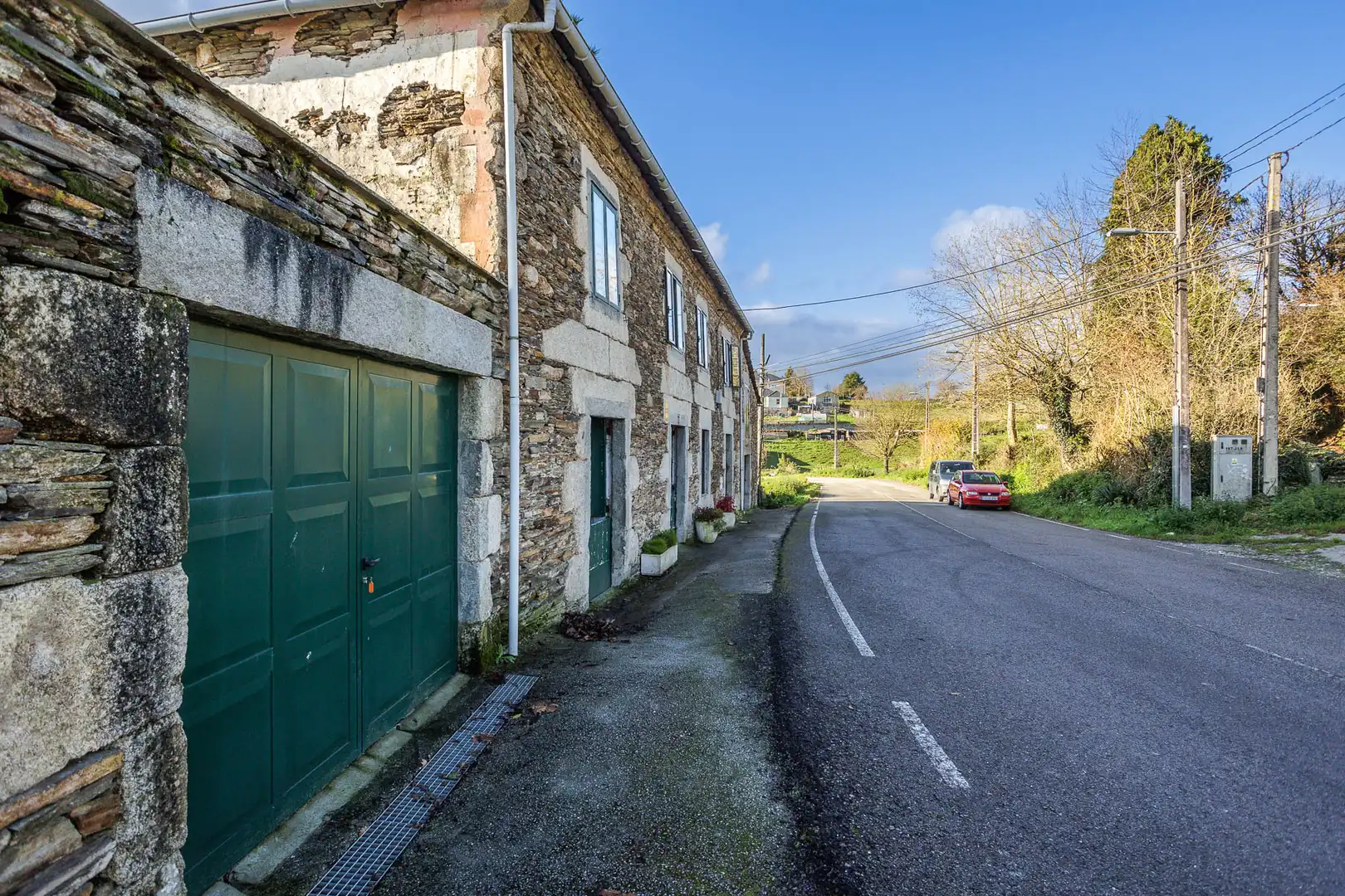 Vista exterior de Casa o chalet en venta en Lugo con Jardín privado, Terraza y Amueblado