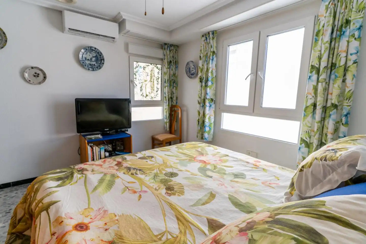 Bedroom of Flat for sale in Santa Pola  with Air Conditioner, Terrace and Furnished