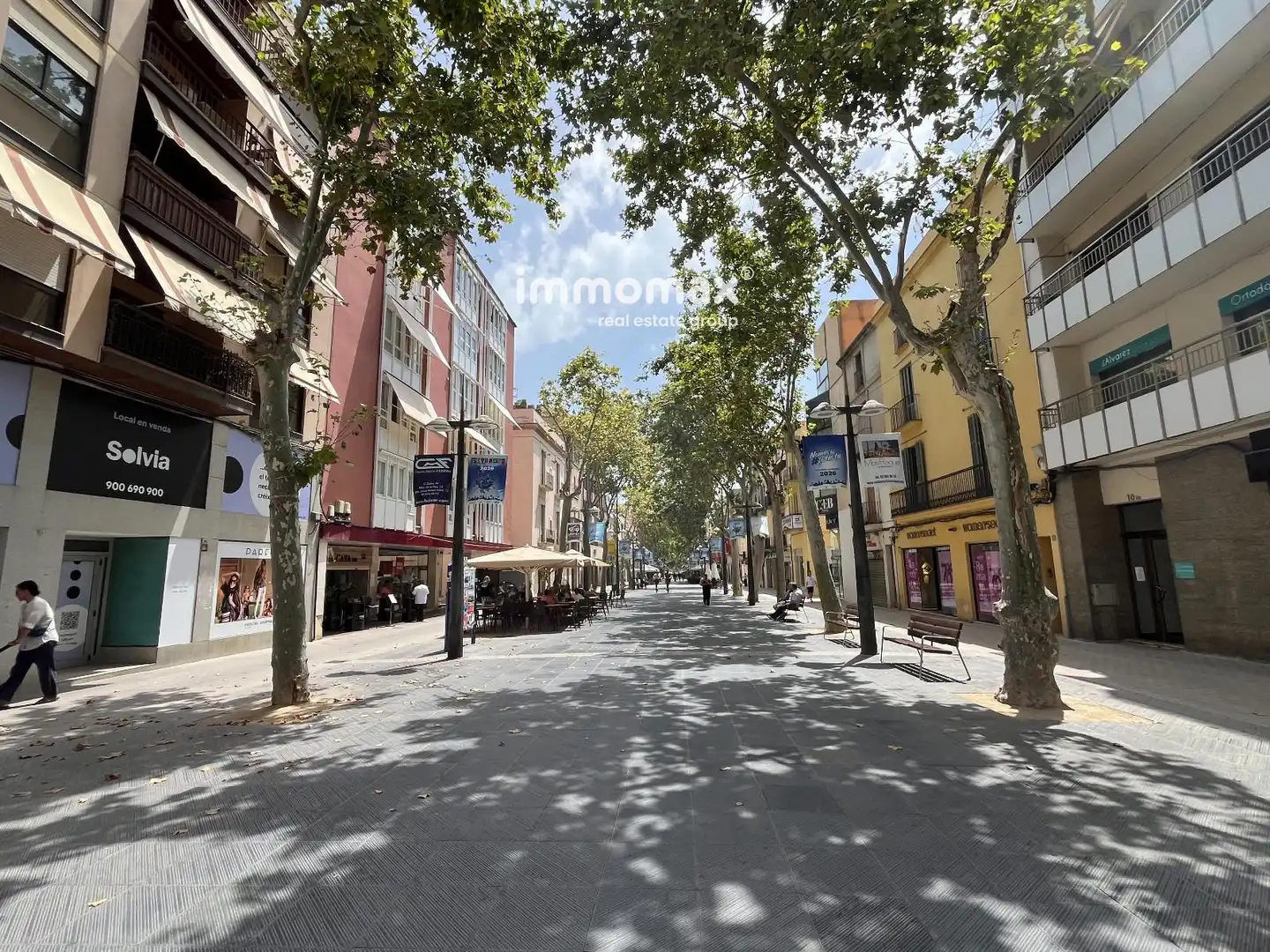 Vista exterior de Pis en venda en Vilanova i la Geltrú amb Aire condicionat, Calefacció i Moblat
