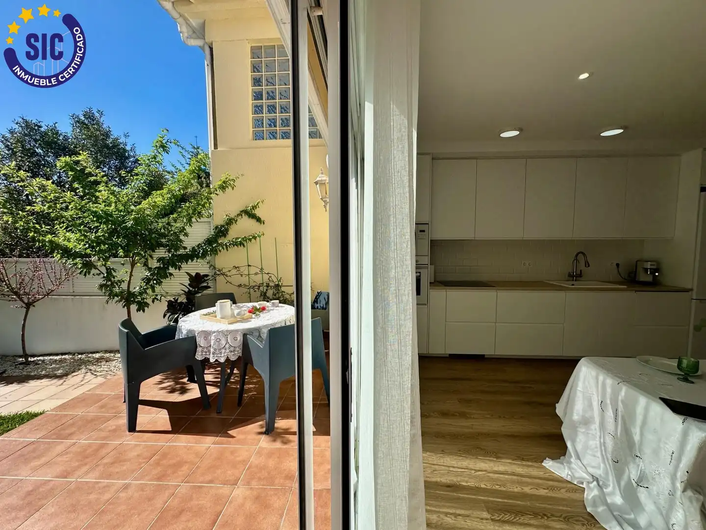 Terrassa de Casa o xalet en venda en Benicasim / Benicàssim amb Aire condicionat, Jardí privat i Parquet