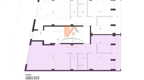 Foto 3 de Apartamento en venta en Rua Puente Reina, Concheiros - Fontiñas, Santiago de Compostela