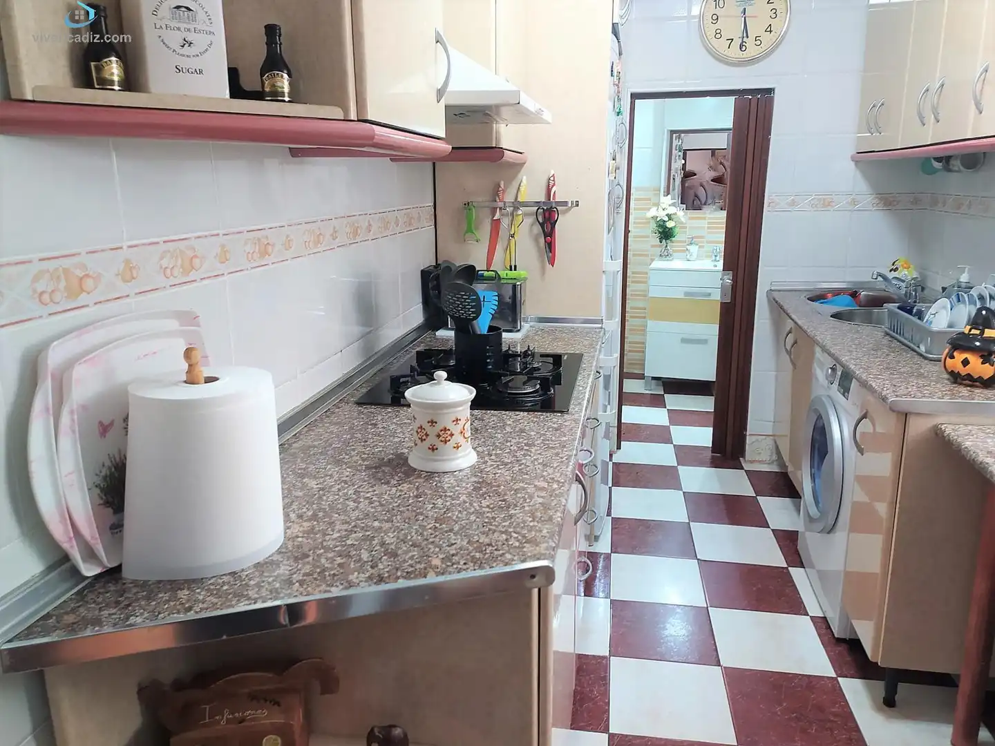 Kitchen of Houses for sale in Cádiz  with Air Conditioner, Terrace and Storage room