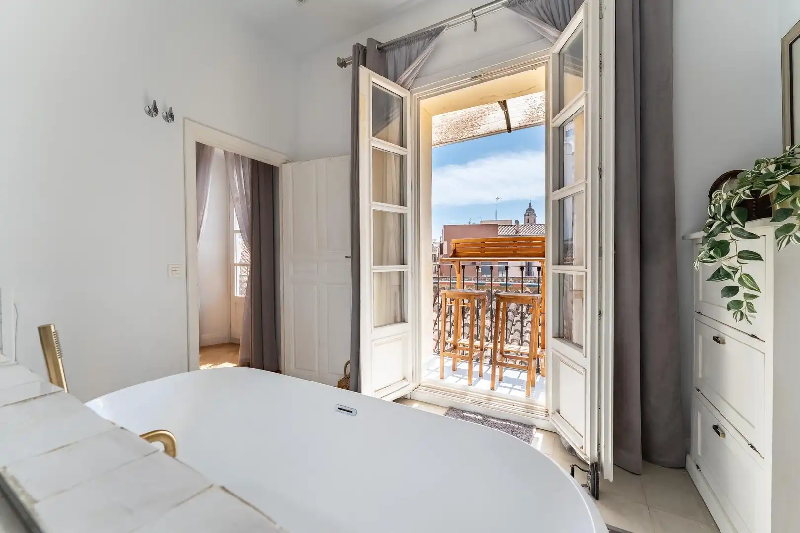 Bedroom of Flat for sale in Málaga  with Heating