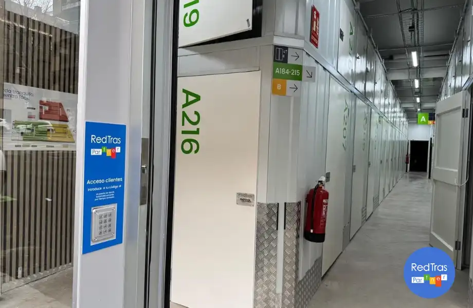 Trastero de alquiler en Madrid con Alarma