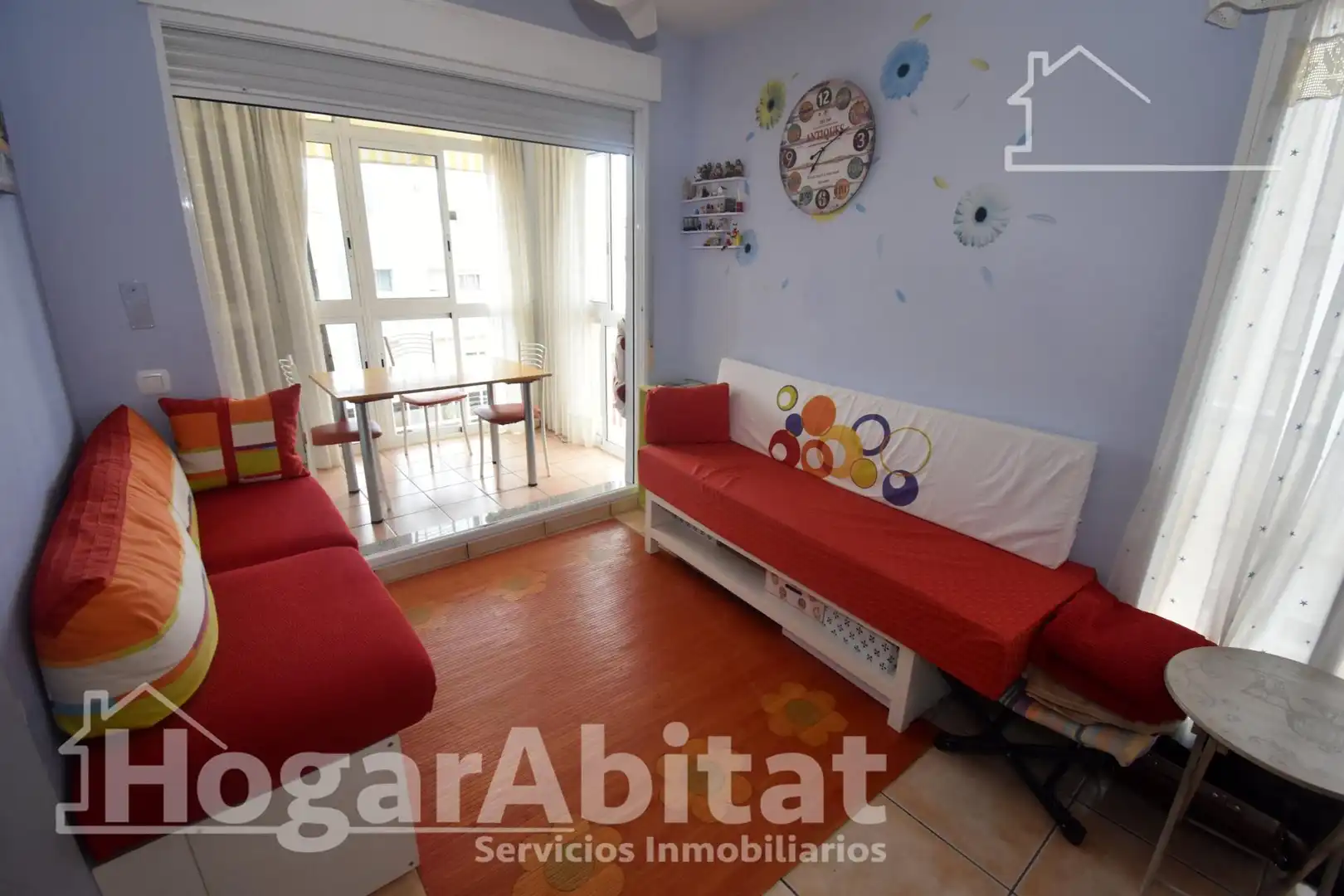 Sala de estar de Ático en venta en Moncofa con Terraza, Trastero y Amueblado