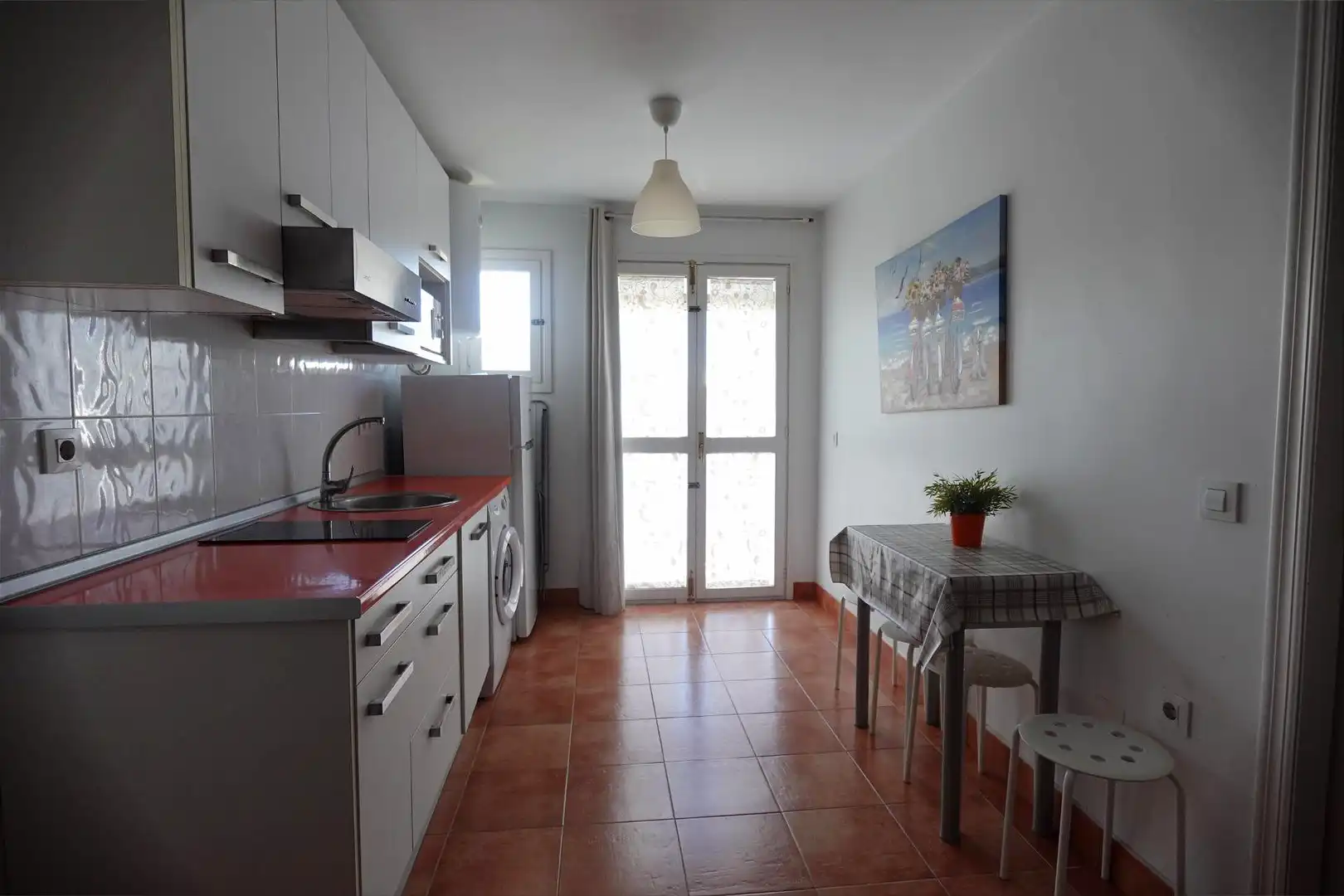 Mini appartamento con terrazza in affitto a Calle GONZALEZ HONTORIA, imagen 4