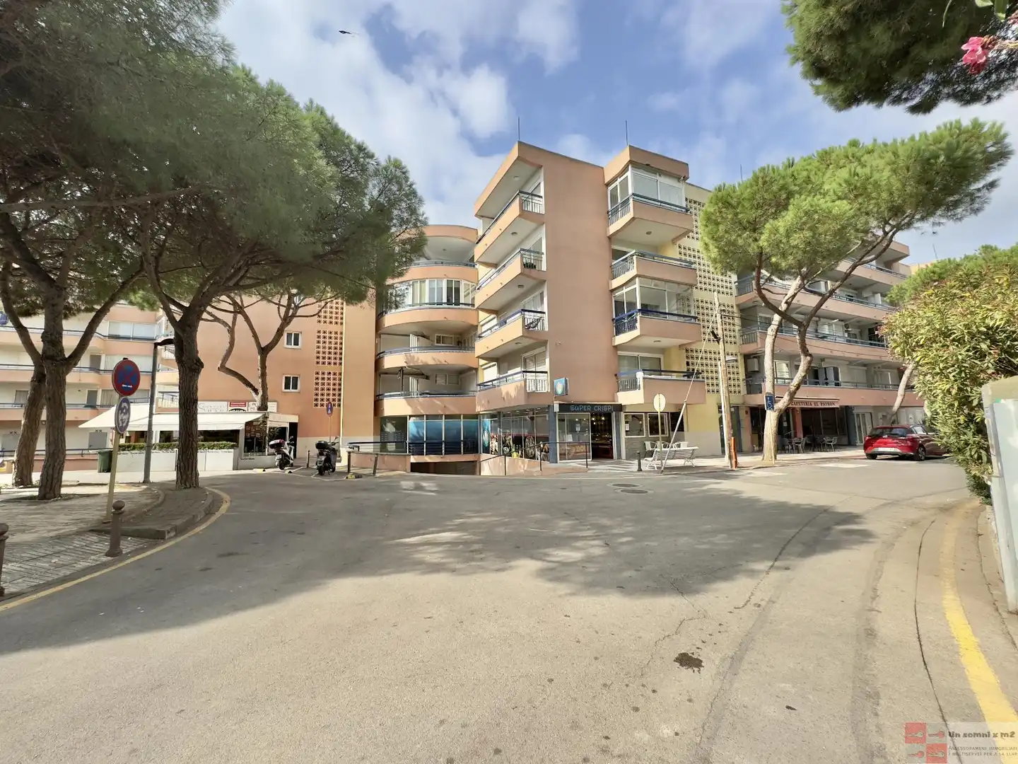 Außenansicht von Wohnungen zum Verkauf in Castell d'Aro, Platja d'Aro i s'Agaró mit Klimaanlage, Heizung und Terrasse