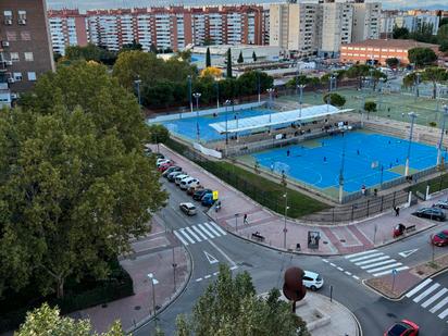 Exterior view of Flat for sale in Móstoles  with Heating, Private garden and Terrace