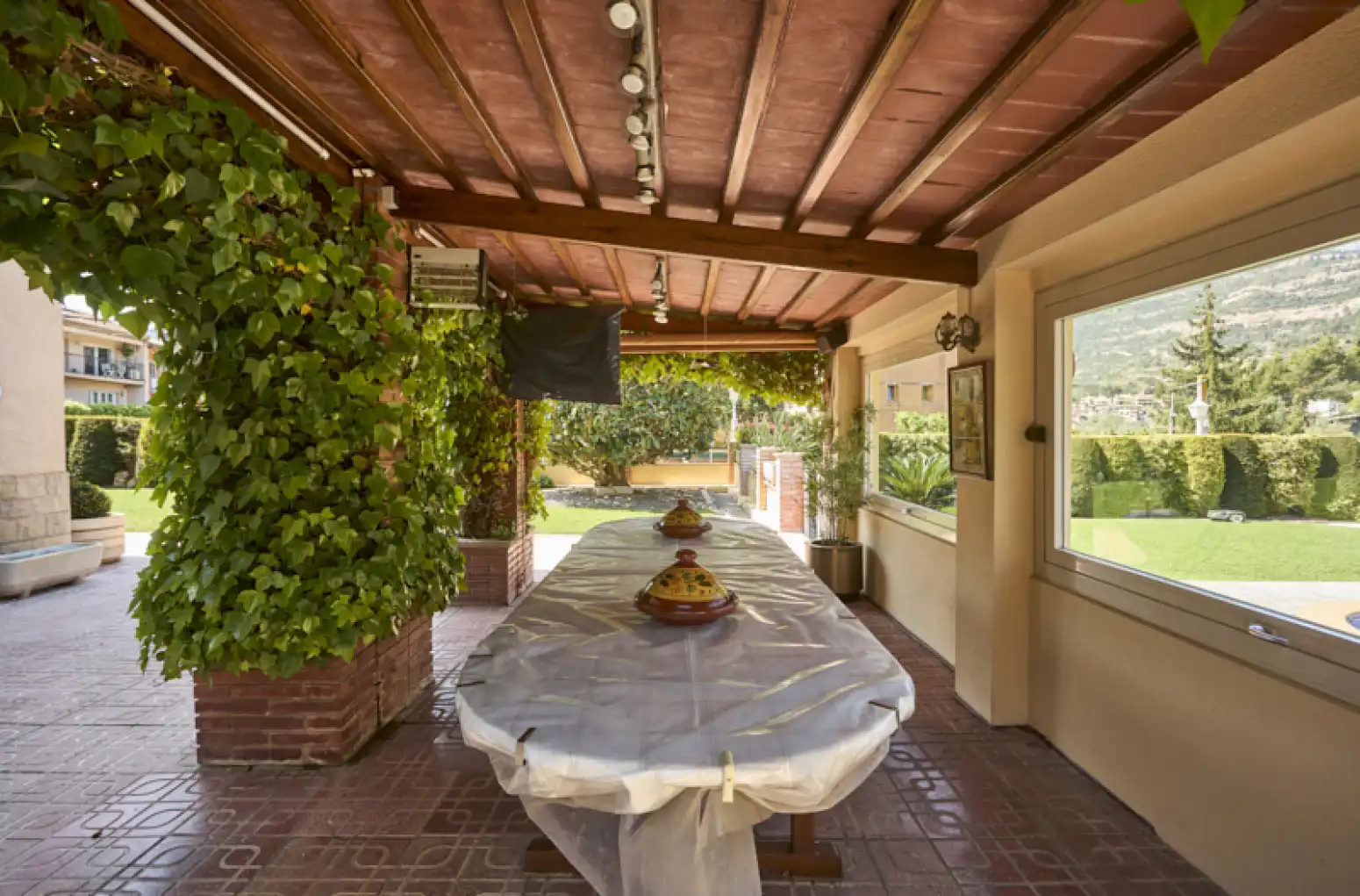 Terraza de Casa o chalet en venta en Monistrol de Montserrat con Aire acondicionado, Calefacción y Jardín privado