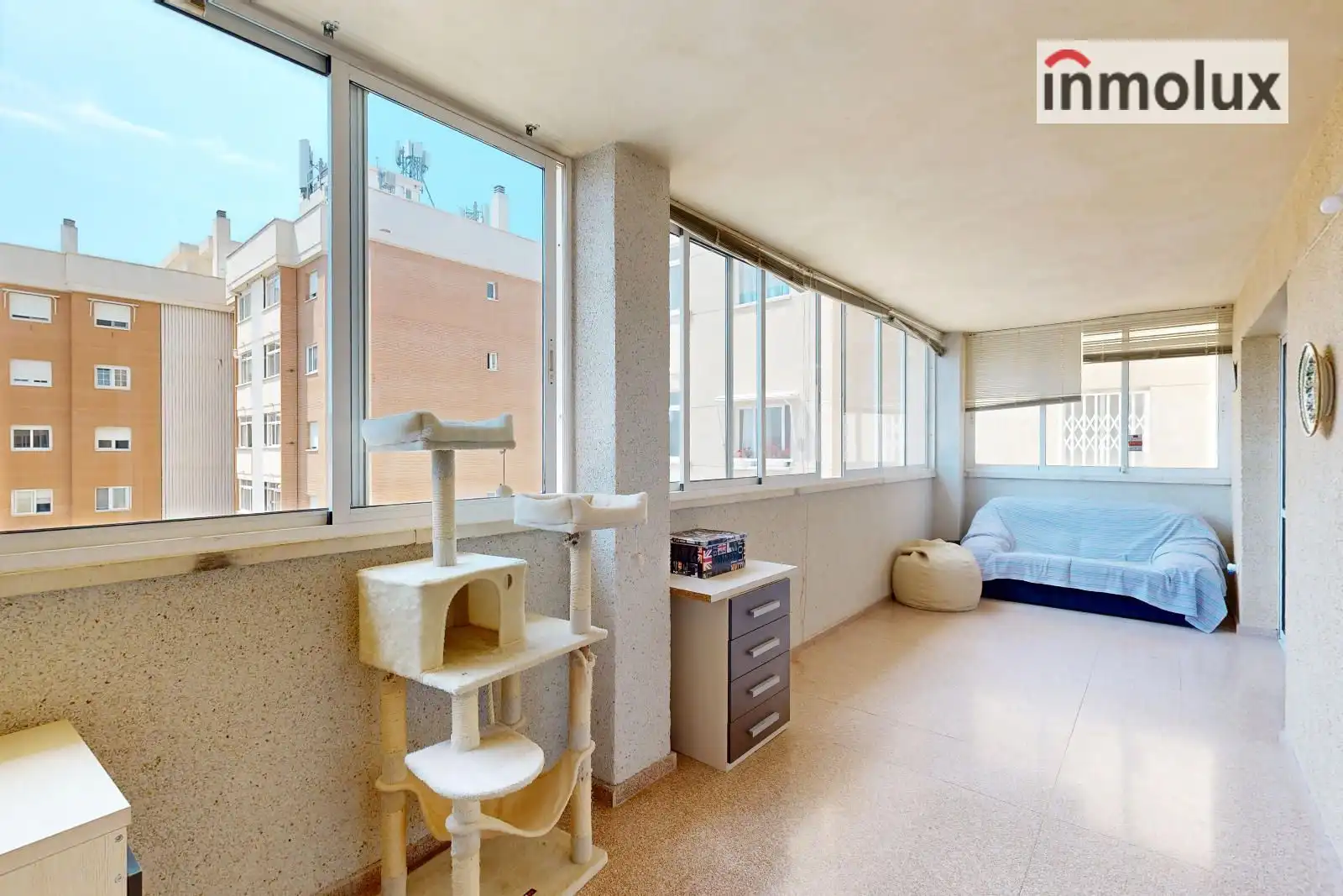 Bedroom of Flat for sale in Alicante / Alacant  with Air Conditioner, Heating and Terrace